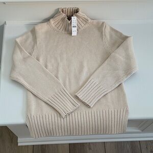 J.Crew 100% Cotton Turtleneck Sweater SMALL